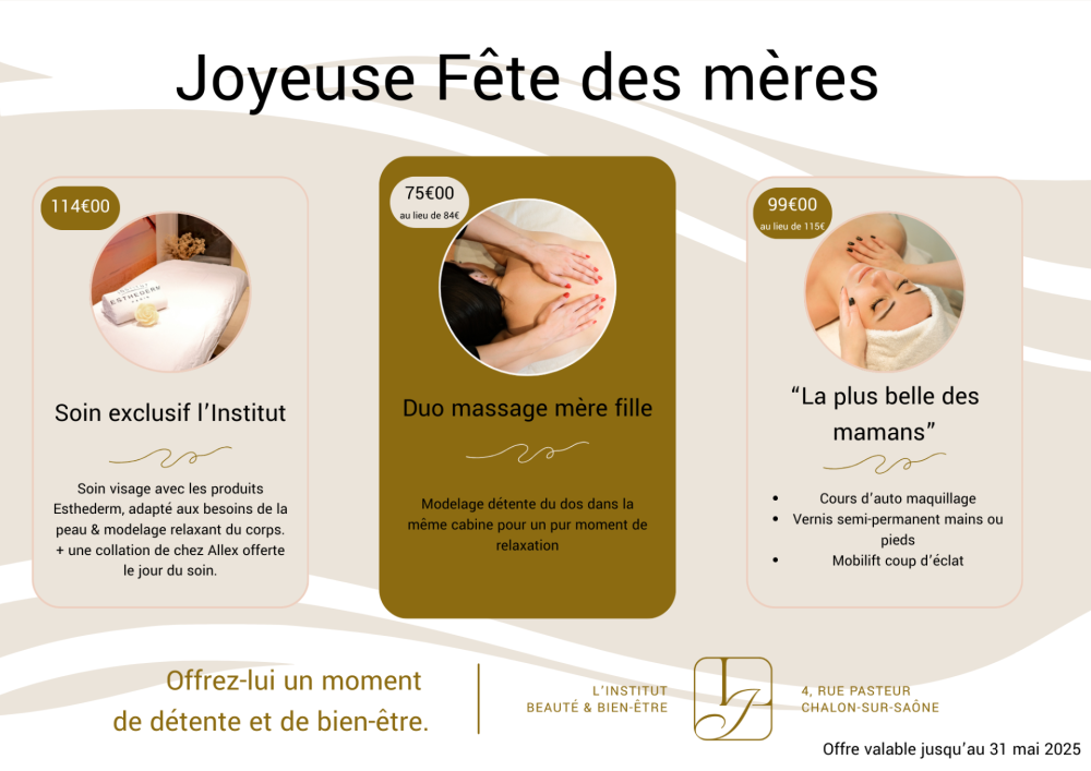 Offres fête des mamans