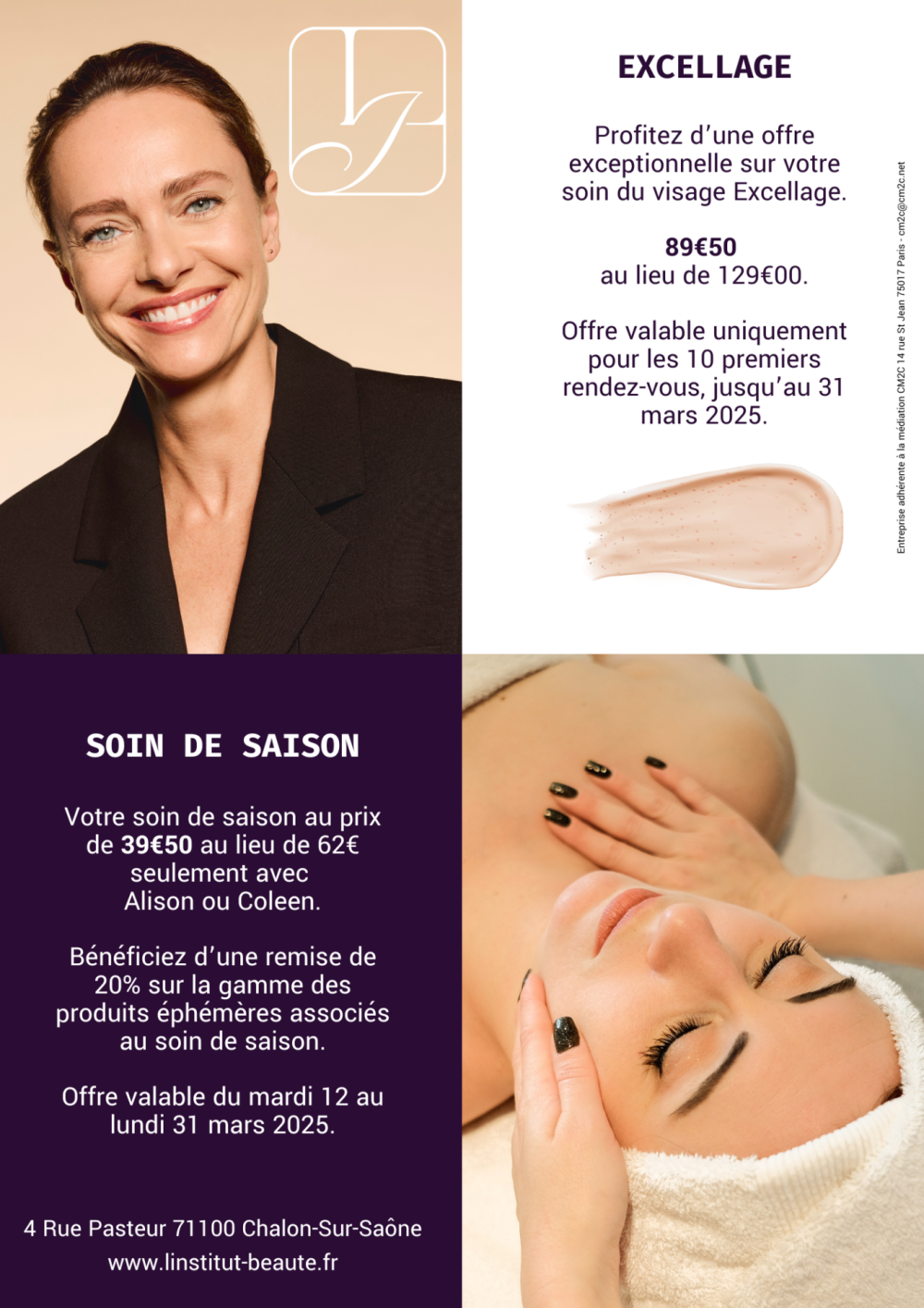 Nos offres pour le mois de Mars